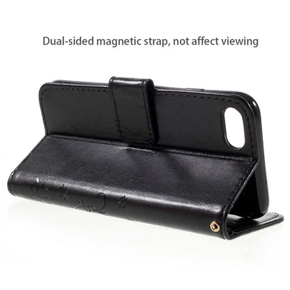 PU Leather Case for iPhone SE (2020) / SE (2022) / 8 / 7 4.7 inch Phone Wallet Cover with Strap