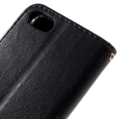 PU Leather Case for iPhone SE (2020) / SE (2022) / 8 / 7 4.7 inch Phone Wallet Cover with Strap