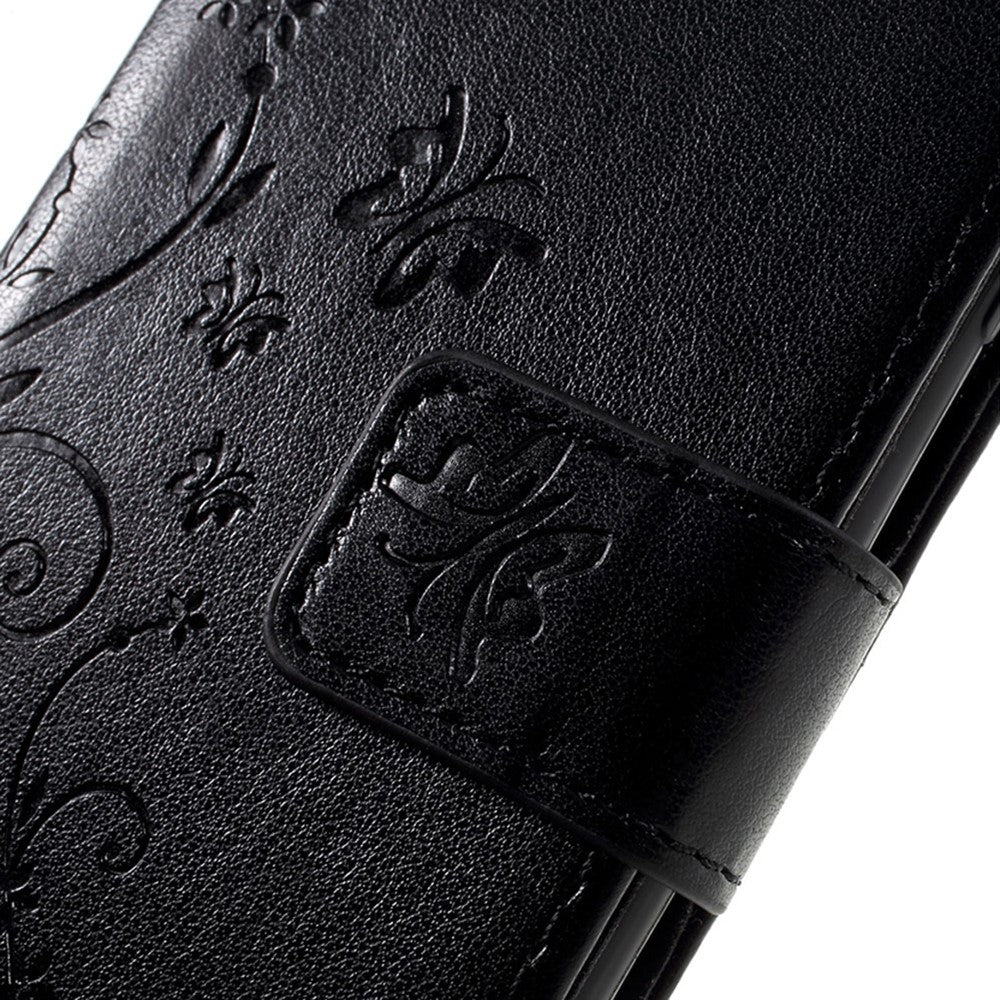 PU Leather Case for iPhone SE (2020) / SE (2022) / 8 / 7 4.7 inch Phone Wallet Cover with Strap