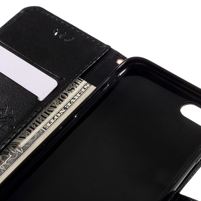 PU Leather Case for iPhone SE (2020) / SE (2022) / 8 / 7 4.7 inch Phone Wallet Cover with Strap