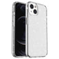 Shiny Glittery Powder Phone Case for iPhone 14 6.1 inch, Shockproof Soft TPU + Hard PC Protective Cover