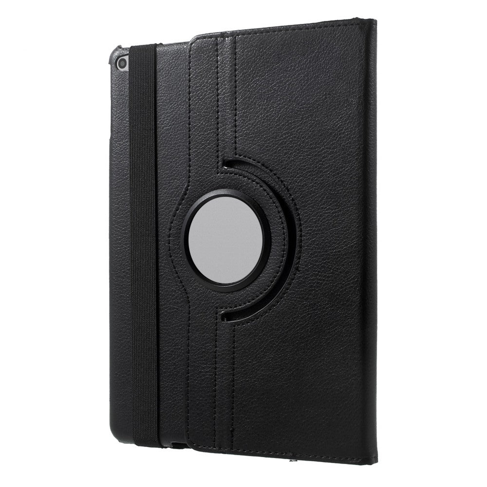 Lederhülle für iPad 9.7 (2018/2017) / Air 2 / Air mit 360° Standfunktion & Gummiband