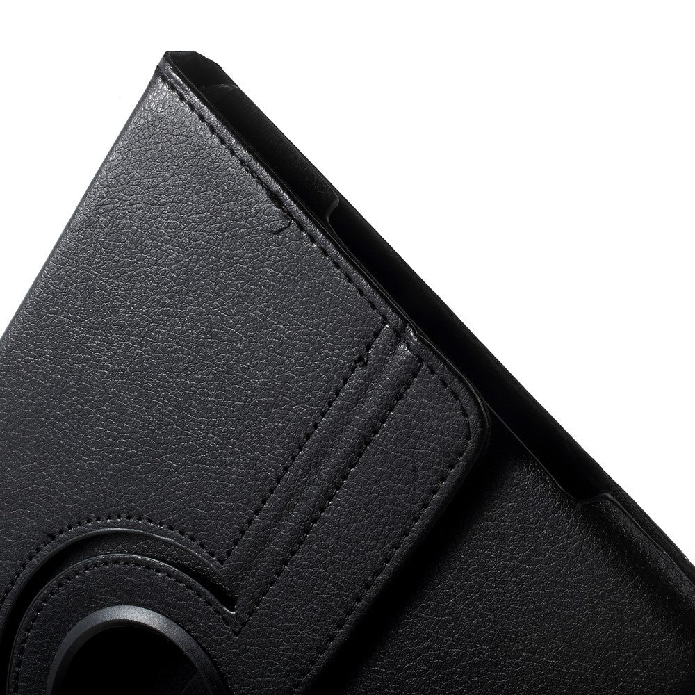 Lederhülle für iPad 9.7 (2018/2017) / Air 2 / Air mit 360° Standfunktion & Gummiband