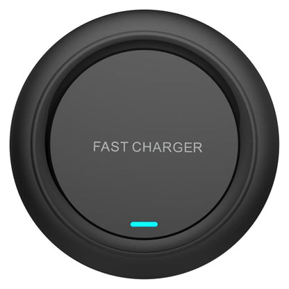 Q18 Round Shape Wireless Charger 15W Fast Charging Desktop Charging Pad