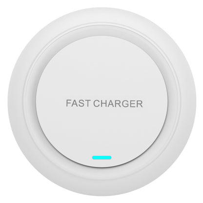 Q18 Round Shape Wireless Charger 15W Fast Charging Desktop Charging Pad