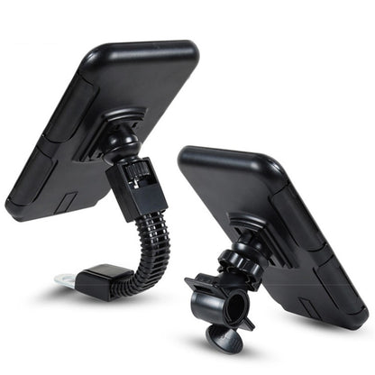 S2102 Motorcycle Phone Bag Bicycle Rear View Mirror Mount Holder Stand Waterproof Case Cover