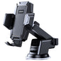 JOYROOM JR-ZS285 Angle-adjustable Car Phone Holder Strong Suction Mobile Phone Clamp Mount for Dashboard Windshield Air Vent Desktop