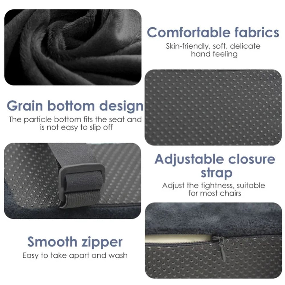 Ergonomic Memory Foam Armrest Pad Home Office Seat Armrest Pillow for Wheelchair