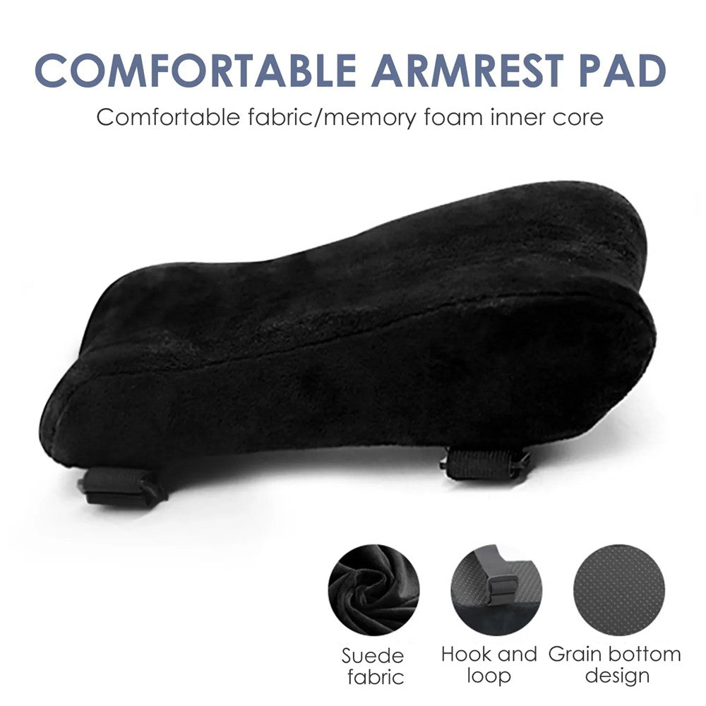 Ergonomic Memory Foam Armrest Pad Home Office Seat Armrest Pillow for Wheelchair