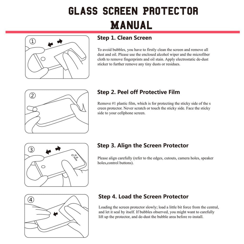 HAT PRINCE for iPhone 11 Pro 5.8" (2019) / XS / X 5.8 inch 2.5D Anti-Peep Tempered Glass Screen Protector 0.26mm