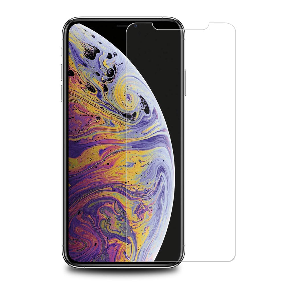 For Apple iPhone 11 Pro Max 6.5 inch (2019)/XS Max 9H Screen Tempered Glass Protector Film 0.25mm Arc Edge