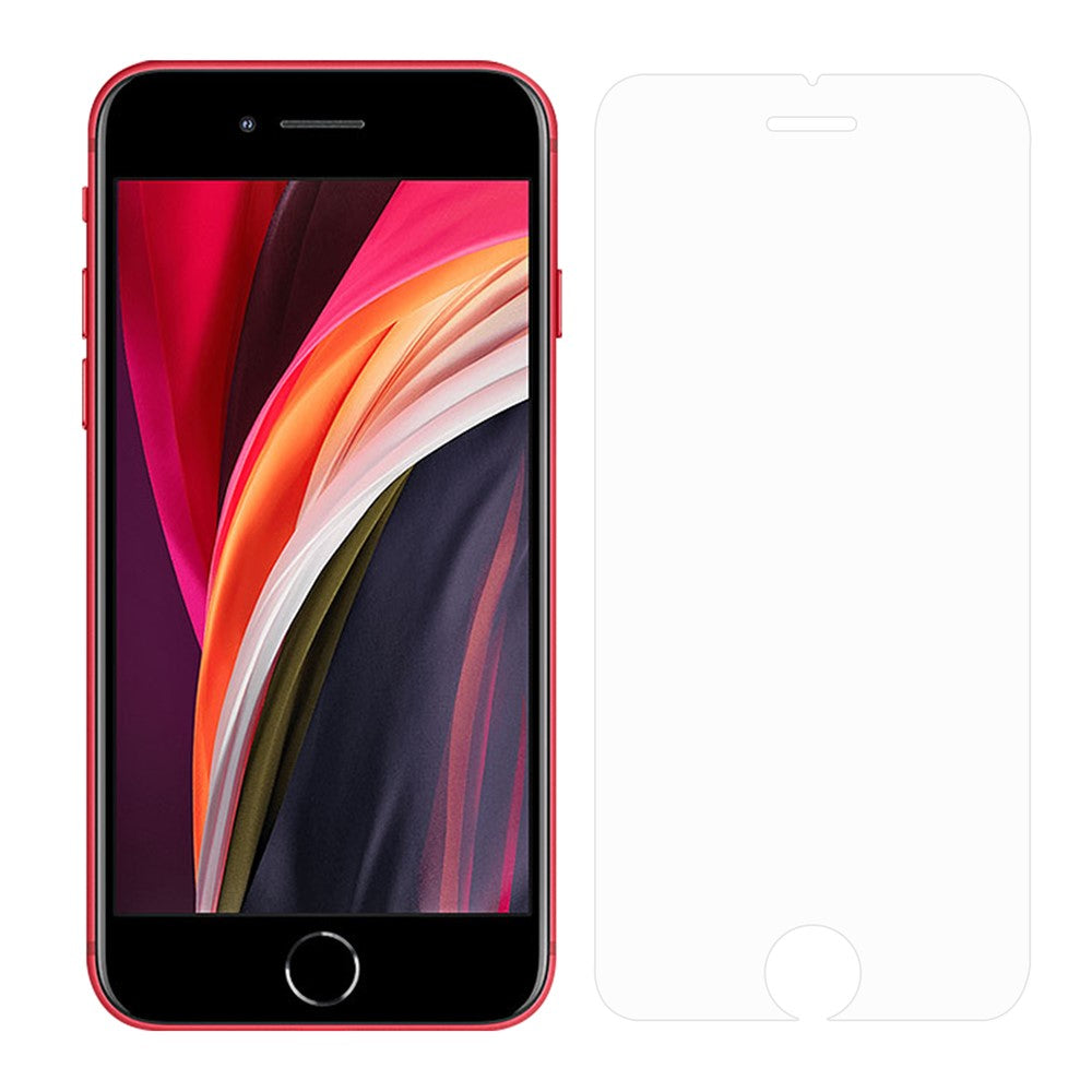 For iPhone 7 / 8 / SE (2020) / SE (2022) 4.7 inch 2.5D Arc Edge 9H Hardness Anti-explosion Dustproof Tempered Glass Screen Film