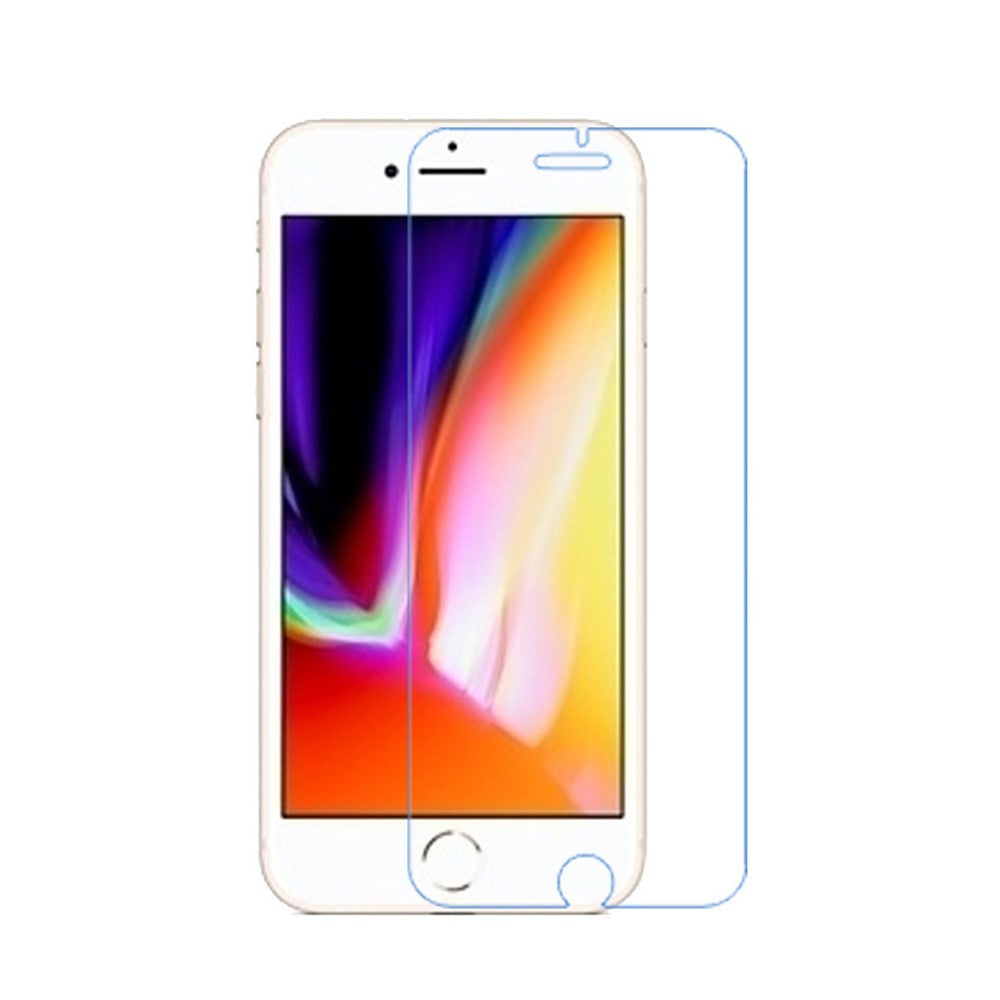 Anti-dust Shockproof 0.3mm Arc Edge Tempered Glass Screen Protector Anti-explosion for iPhone SE (2022)/SE (2020)/8/7 4.7 inch (Thick Glue)