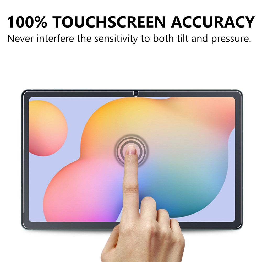 Anti-Scratch Ultra Clear Arc Edge Premium Tempered Glass Full Screen Film for Samsung Galaxy Tab S11 / S10 Lite / S10 FE / S9 FE / S9 / S8 / S7