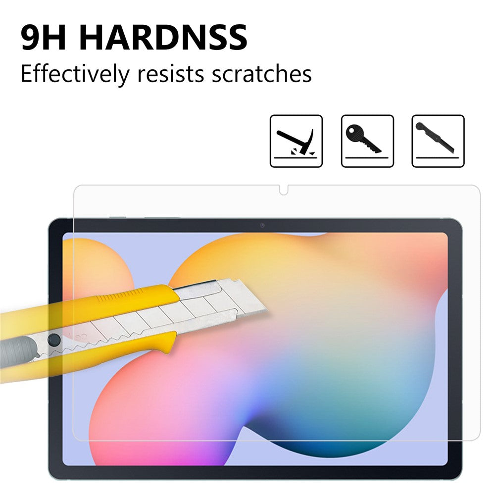 Anti-Scratch Ultra Clear Arc Edge Premium Tempered Glass Full Screen Film for Samsung Galaxy Tab S11 / S10 Lite / S10 FE / S9 FE / S9 / S8 / S7