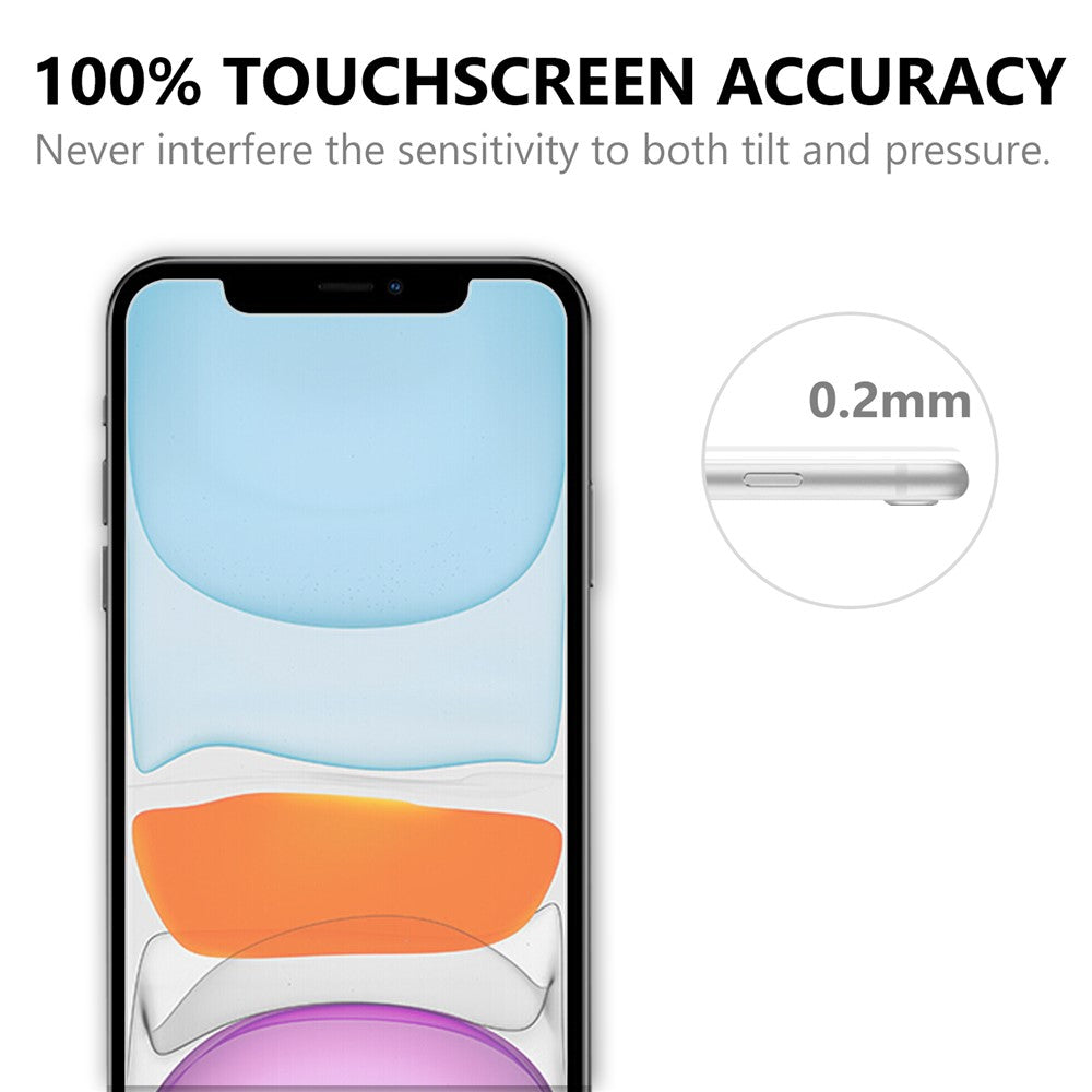 Anti-scratch Shockproof 2.5D 9H Arc Edge Screen Tempered Glass Guard for iPhone 12 mini 5.4 inch