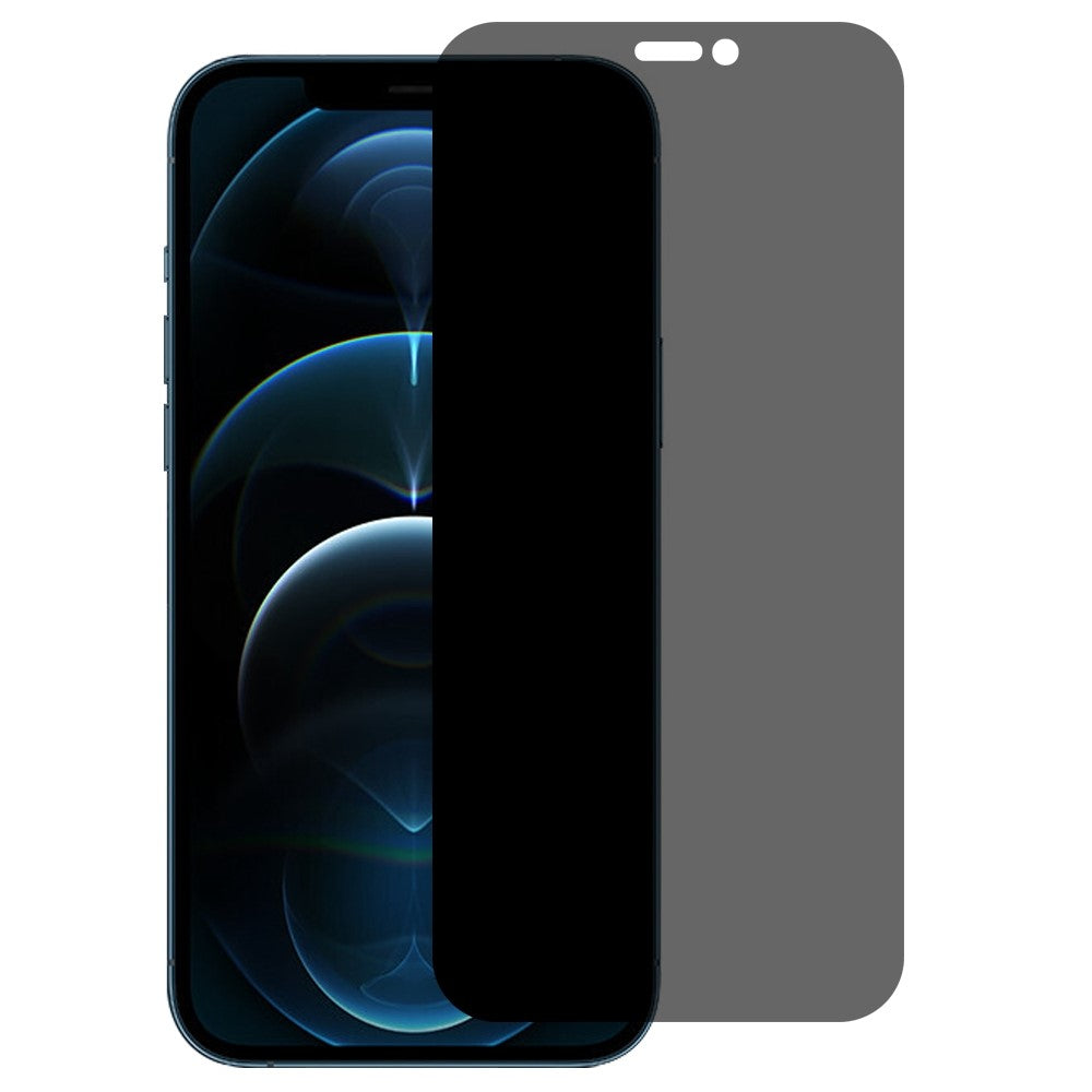 Anti-explosion Dustproof Anti-peep Tempered Glass Screen Film Guard 0.3mm Arc Edge for iPhone 12 Pro Max 6.7 inch