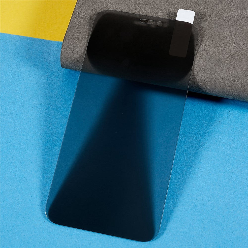 Anti-explosion Dustproof Anti-peep Tempered Glass Screen Film Guard 0.3mm Arc Edge for iPhone 12 Pro Max 6.7 inch