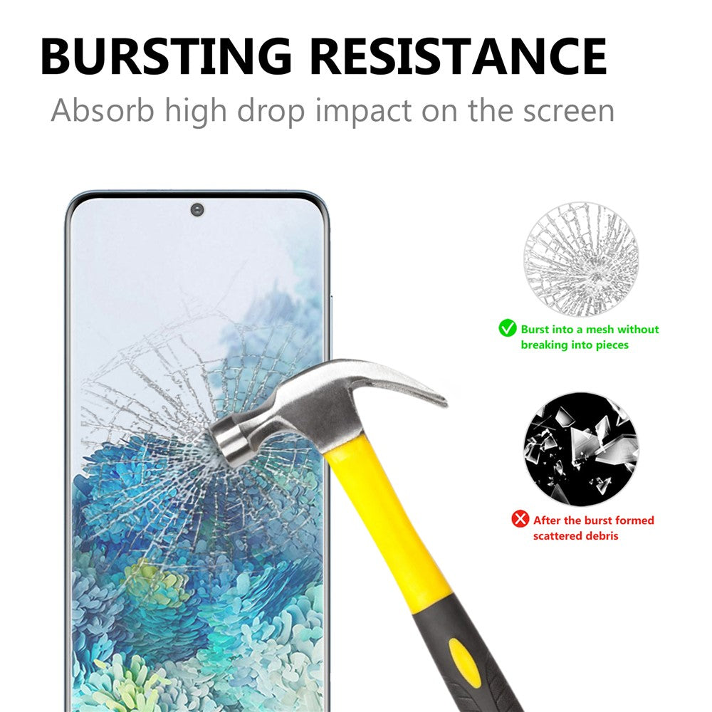 For Samsung Galaxy S21 FE 5G Anti-explosion 2.5D 9H Arc Edge Tempered Glass Guard Ultra Clear Screen Protector