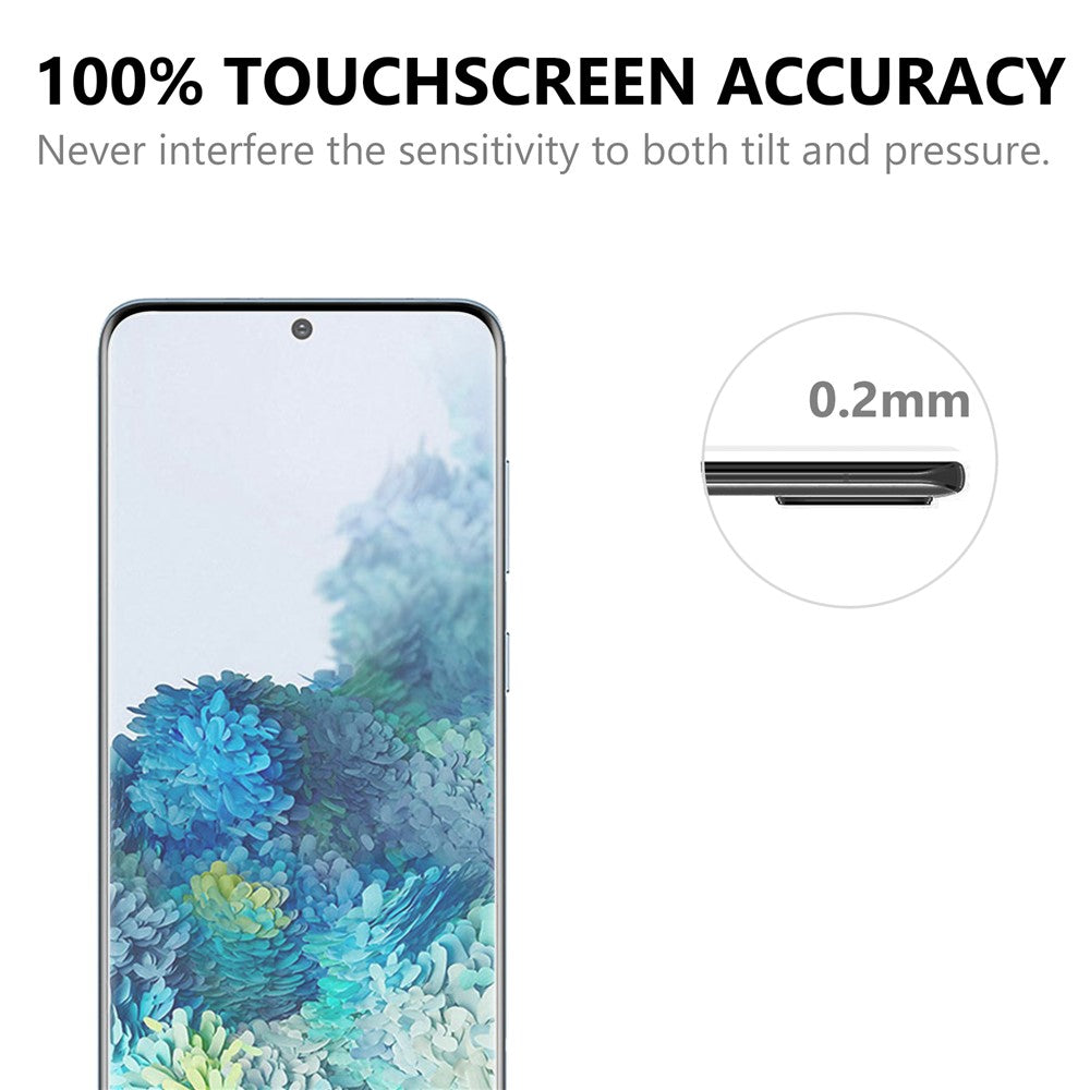 For Samsung Galaxy S21 FE 5G Anti-explosion 2.5D 9H Arc Edge Tempered Glass Guard Ultra Clear Screen Protector