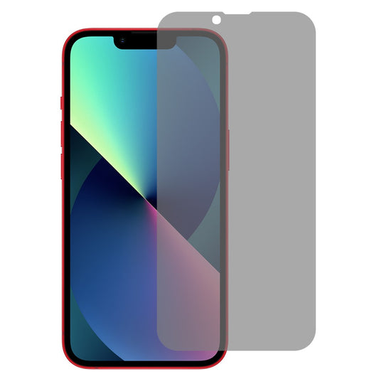 0.3mm Anti-Spy Film for iPhone 14 / 13 Pro / 13 Arc Edge Tempered Glass Phone Screen Protector