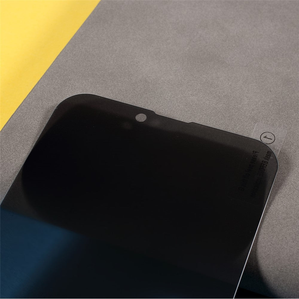 0.3mm Anti-Spy Film for iPhone 14 / 13 Pro / 13 Arc Edge Tempered Glass Phone Screen Protector