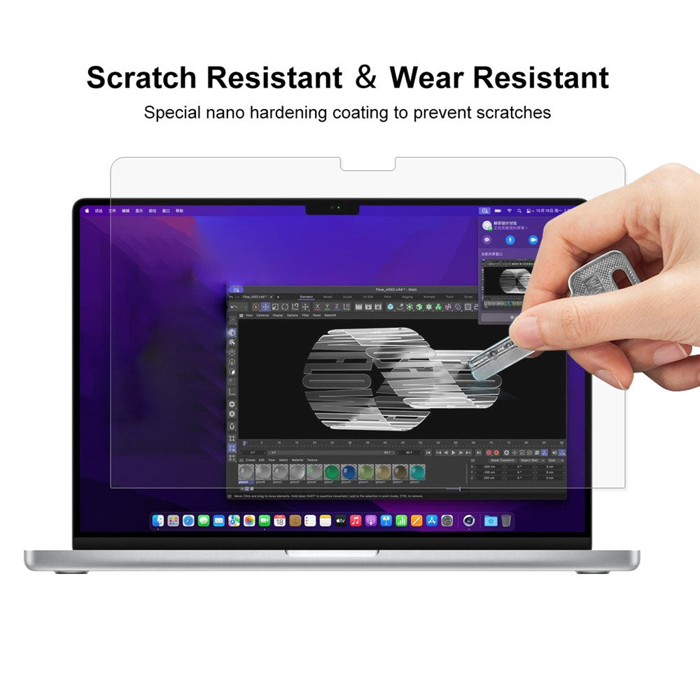 ENKAY HAT PRINCE For MacBook Pro Macbook Pro 14 inch (2025) / (2024) / (2023) / (2022) / (2021) Screen Protector PET Film