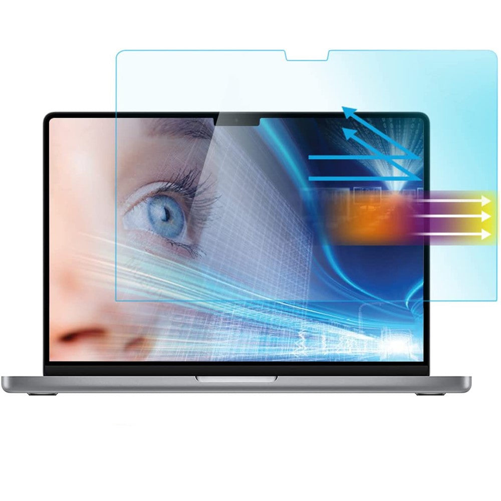 0.3mm Arc Edge Tempered Glass Film for MacBook Pro MacBook Pro 14 inch (2026) A3427 A3426 / (2025) A3434 A3112 A3185 A3401 / (2024) A2918 A2992 / (2023) A2779 / (2022) / (2021) A2442
