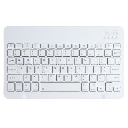 10 Inch Mini Bluetooth-compatible Keyboard USB Rechargeable Wireless Keyboard for iPad Tablet PC
