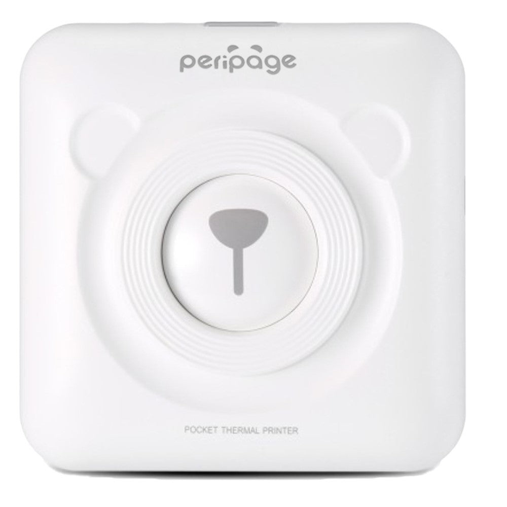 PERIPAGE Mini Portable Wireless Bluetooth-compatible Thermal Printer Photo Label Memo Paper Printer