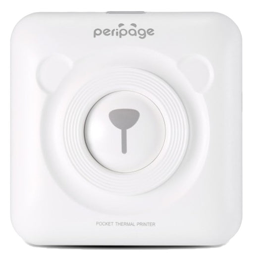 PERIPAGE Mini Portable Wireless Bluetooth-compatible Thermal Printer Photo Label Memo Paper Printer