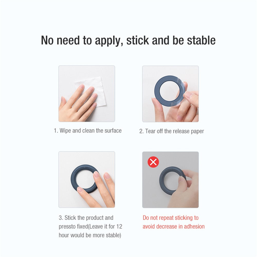 NILLKIN Multi-Color Strong Magnet SnapHold Magnetic Sticker for Smartphones