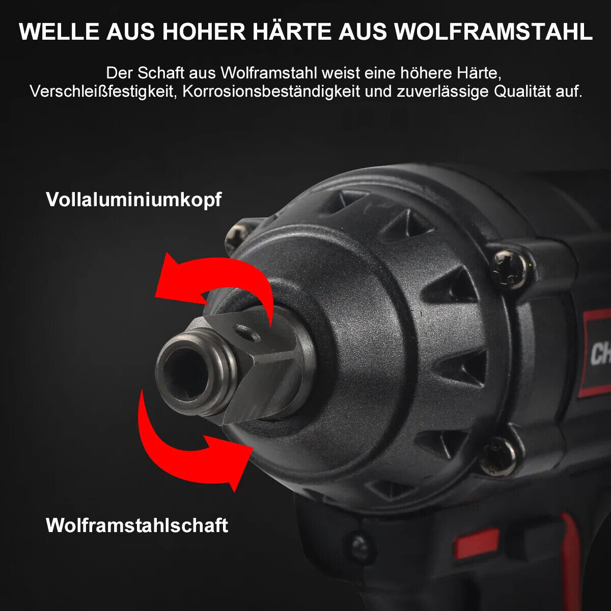 Extrem leistungsstarker Akku-Schlagschrauber – 1000 Nm Power