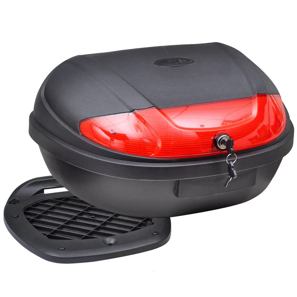 Motorcycle top case 72 L for 2 helmets