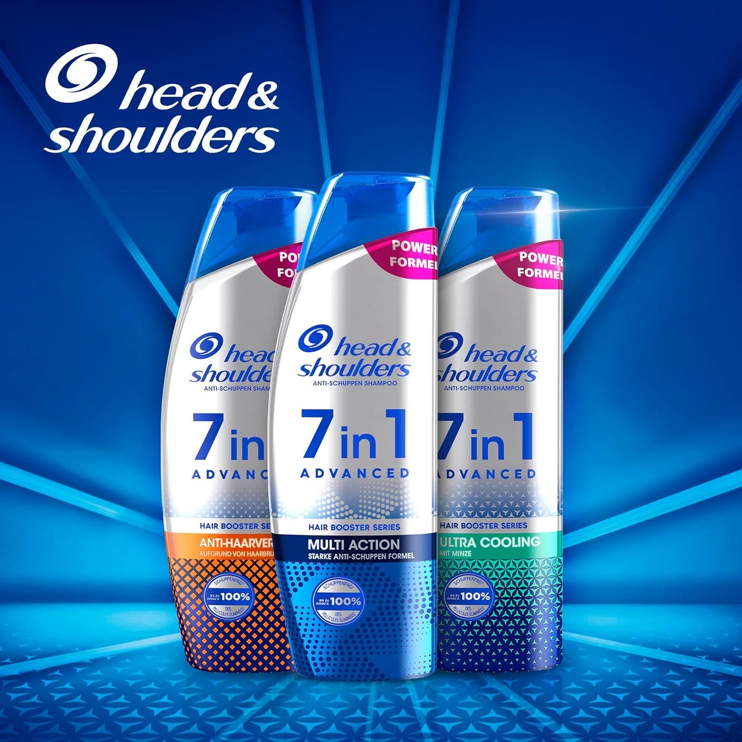 Head & Shoulders 7-In-1 Anti-Schuppen Shampoo (750 Ml), Damen Und Männer, Anti-Haarverlust, Gegen Juckende Kopfhaut, Fettiges Haar, Klinisch Bewiesen & Dermatologisch Getestet