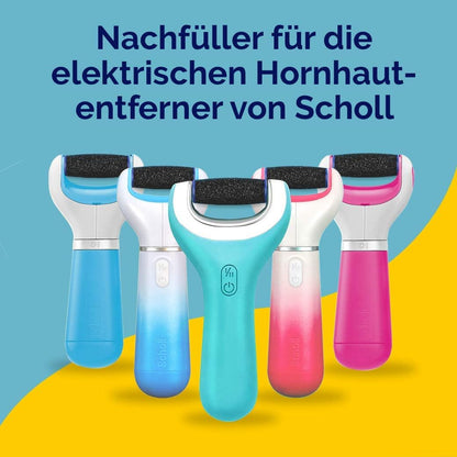 Scholl Expert Care Wet & Dry Ersatzrollen Ultra Stark – Nachfüller Für Die Elektrischen Hornhautentferner Von Scholl – Mit Diamantpartikeln – 2 Rollen