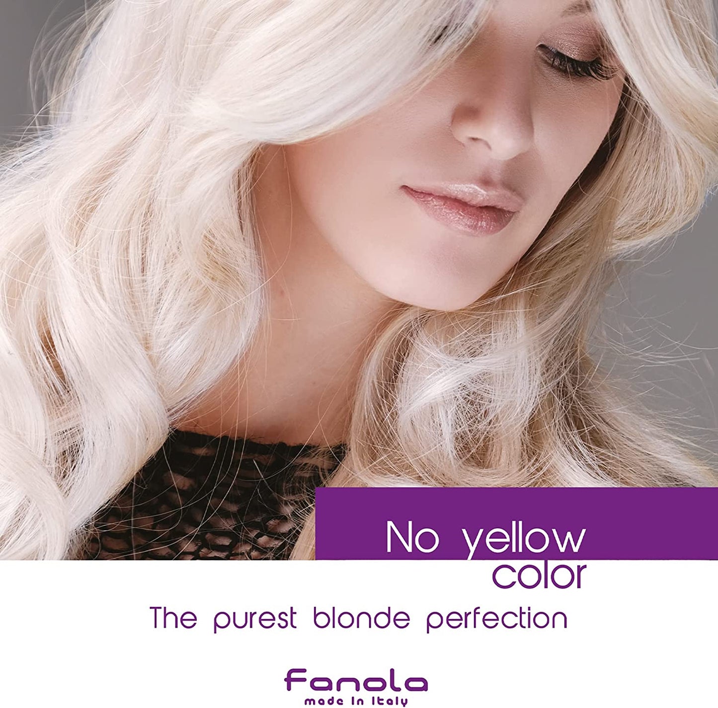 Fanola No Yellow Anti-Gelb-Shampoo + Nutri Care Conditioner - 2000 Ml