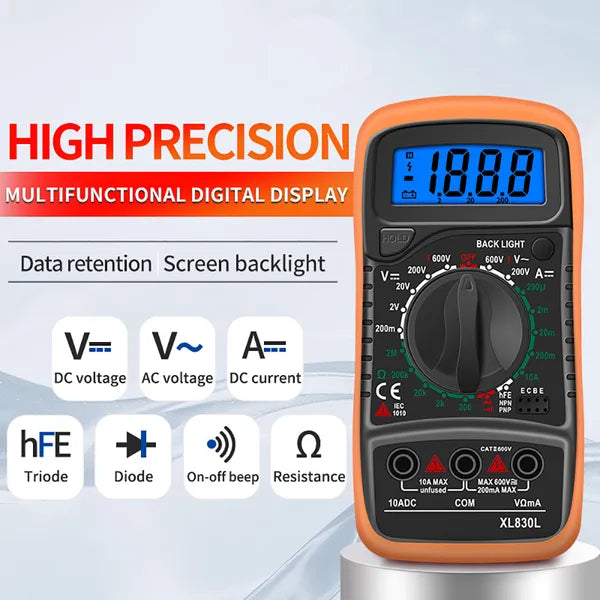 Handheld Multifunktions-Messgerät – Intelligentes Messgerät für Strom, Spannung & mehr