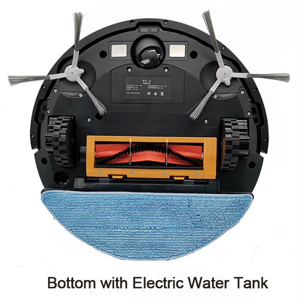 Robot Vacuum Cleaner  X6 ,Visual Navigation,App Virtual Barrier,6000Pa Suction,Smart Home Mop,Floor Carpet Washing Tool