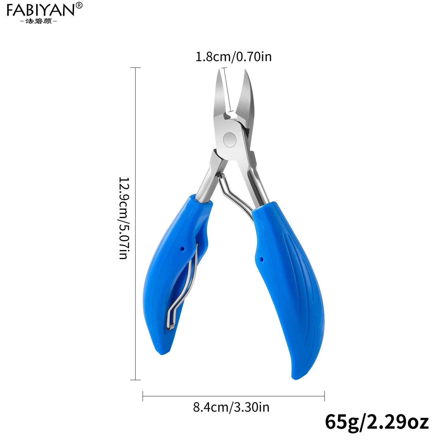 Stainless Steel Toenail Ingrown Nail Art Nipper Scissors Paronychia Dead Skin Remover Trimming Nail Clipper Pedicure Tool