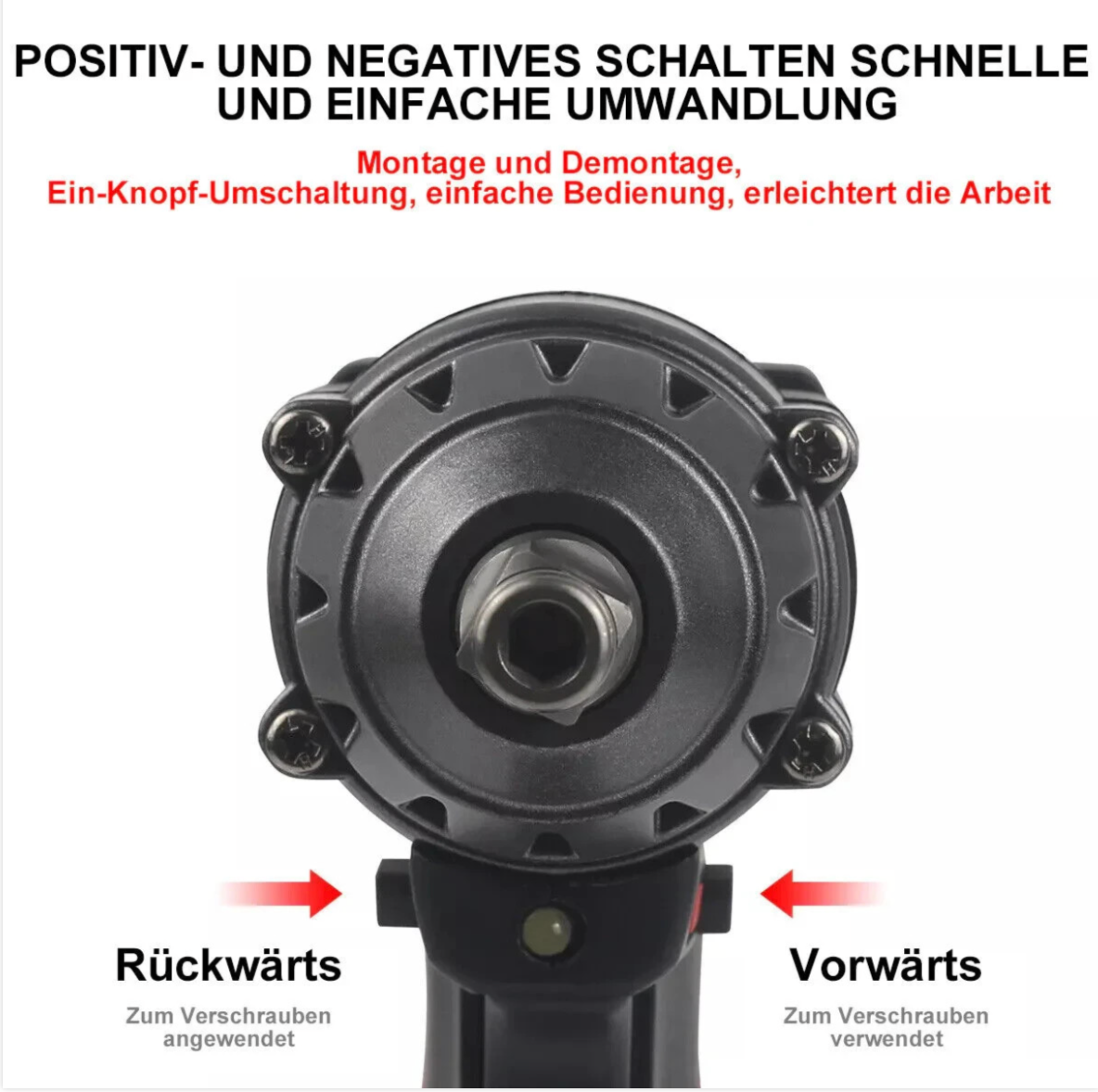 Extrem leistungsstarker Akku-Schlagschrauber – 1000 Nm Power
