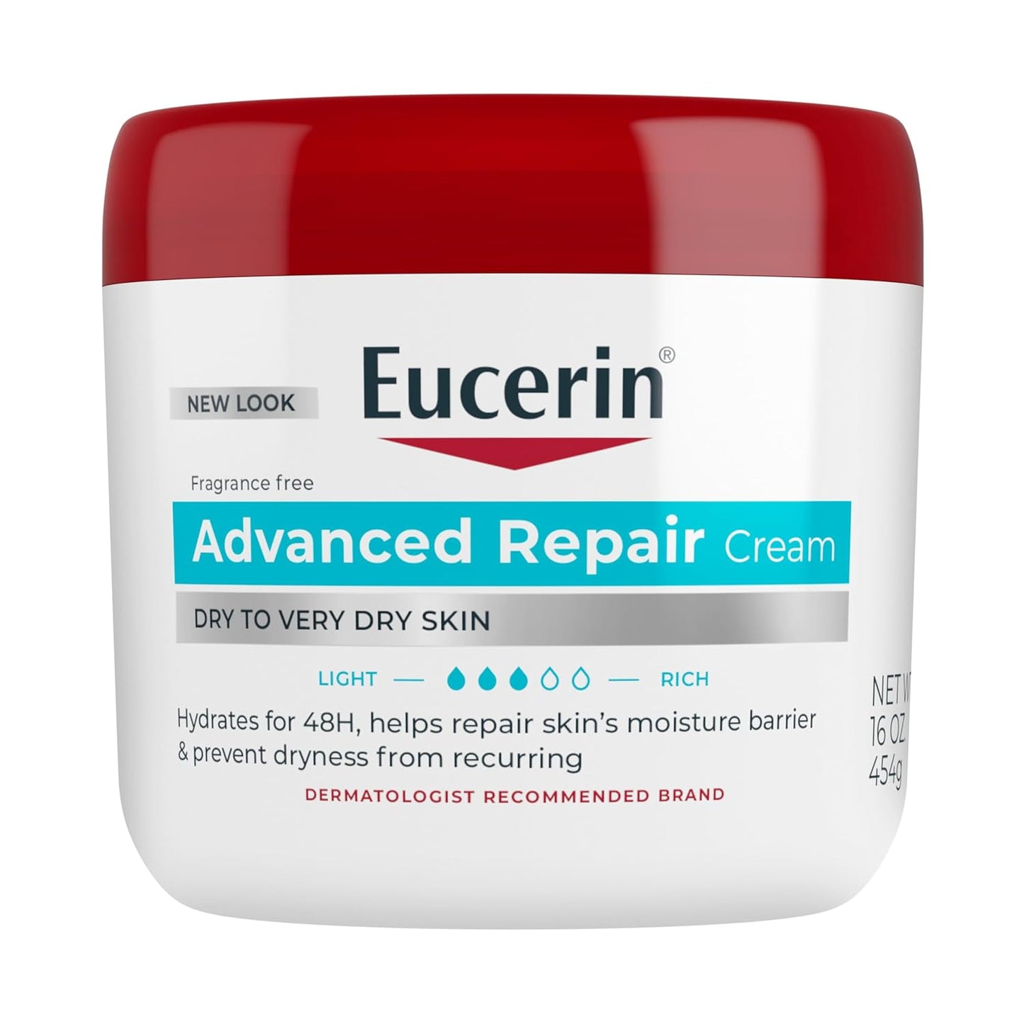 Eucerin Advanced Repair Creme 16 Ounce (Packaging May Vary)