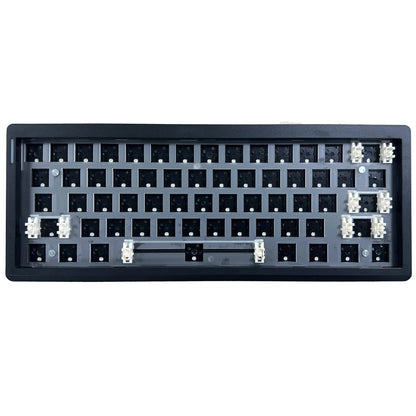 GMK61 Hot-Swappable RGB Wireless+USB Wired+Bluetooth-compatible Mechanical Keyboard Kit