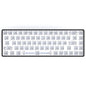 MAG68 Hot-Swappable Bluetooth+USB Wired+2.4G Wireless Mechanical Keyboard Kit with 68 Keys