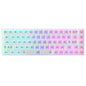 MAG68 Hot-Swappable Bluetooth+USB Wired+2.4G Wireless Mechanical Keyboard Kit with 68 Keys