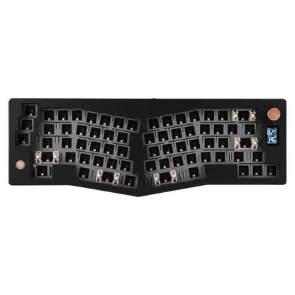ABM066 2.4G Wireless+USB Wired+Bluetooth-compatible Mechanical Gasket-mount Keyboard Kit
