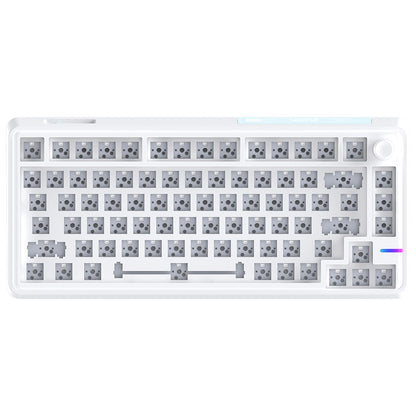LS02 Gasket-Mounted Mechanical Keyboard Kit Support Bluetooth-compatible / Wired / Wireless Connection