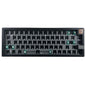 GMK67-S Hot Swappable Wireless+Wired+Bluetooth-compatible Keyboard Kit with Screen, RGB Backlight