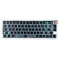 GMK67-S Hot Swappable Wireless+Wired+Bluetooth-compatible Keyboard Kit with Screen, RGB Backlight