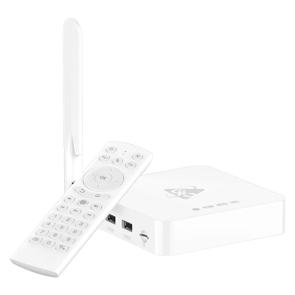 H96 Max M12 8K Ultra HD Android TV Box 8GB RAM 128GB ROM WiFi6 BT5.4 Media Player
